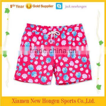 Pink color beach shorts