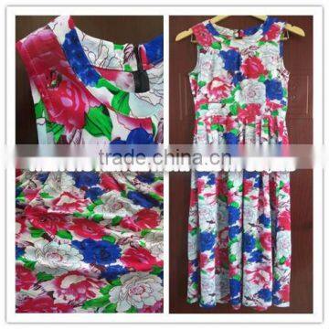 45*45 100*80 54/55" 110-115gsm Reactive Printing / Flat Screen Printing 100 Viscose Print Fabric photo-5