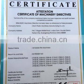 High Speed 1250mm Ztech Used Widely PE Air Bubble Film Making Machinery From China photo-2