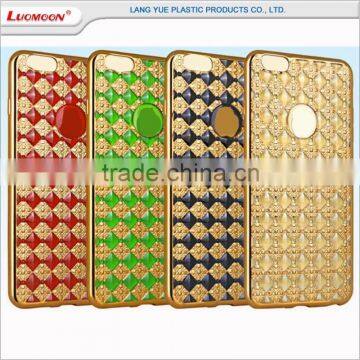 tpu electronplate phone case for iphone 5 6 s c se plus