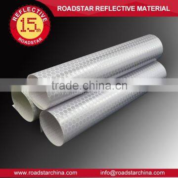 High vis waterproof PVC reflector sheeting