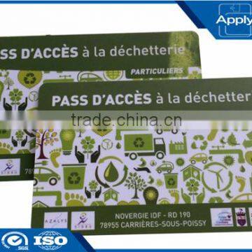 DongGuan Factory supply pvc smart card rfid contactless card