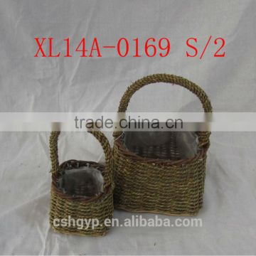 Beautiful grass basket