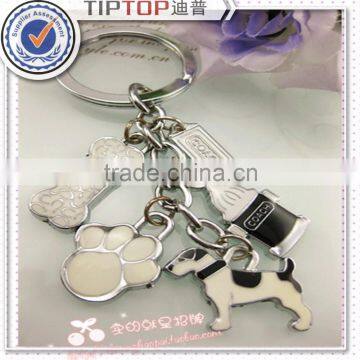 cheap wholesale metal keyring with custom logo key chain