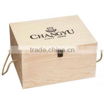 factory selling FSC&BSCI wooden wine gift box