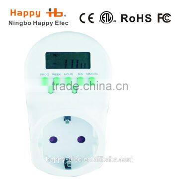 HG268 230VAC 50Hz indoor LED weekly digital timer switch