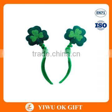 Wholesale Clover Shape St Patricks Day Party Decoration Headband