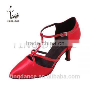 2015 new slim heel ballroom dance shoe