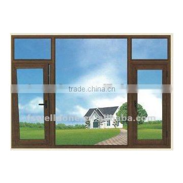 Glass aluminum windows