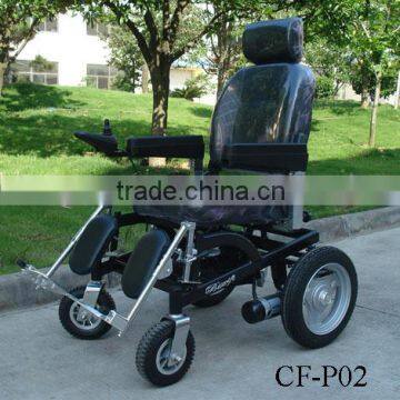 Cheapest folding power electric wheelchair for disabled people