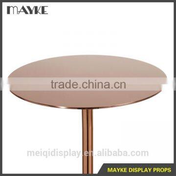 Decorative Stainless Steel Display Stand/ Display Stool/Electroplating Glossy Steel Display Stand photo-2