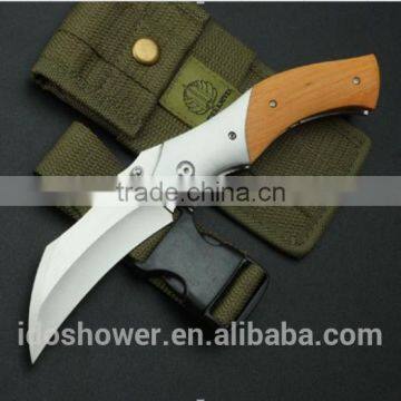 foldable pocket folding bat knife g 10 handle, boning knife