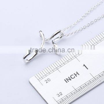 Newest Popular Sliver Pendant Necklace Cross Silver Necklaces Alloy Necklace Jewelry photo-4