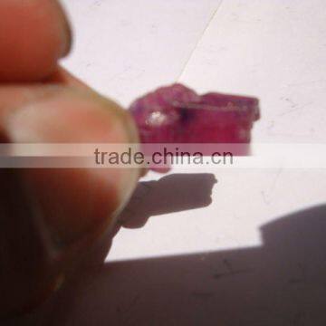 natural rough ruby