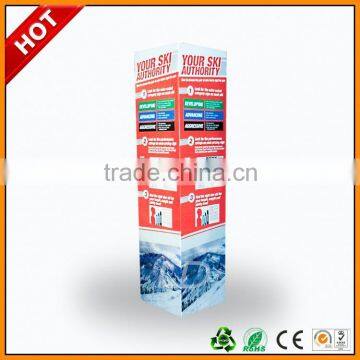 paper totems displays sale pop advertising ,colorful totem promotional cardboard displays