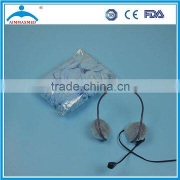 Disposable non wonen headset covers earphone covers 7cm