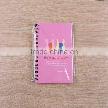 Cute Cheap Blank Spiral Notebook/Portable Small Writing Note Books For Student