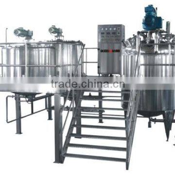 LTZR-500 Vacuum Emulsifying Machine For Cream Making