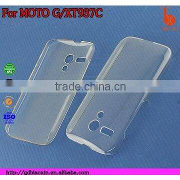 wholesale cell phone case for moto g, for motorola XT1028 crystal case