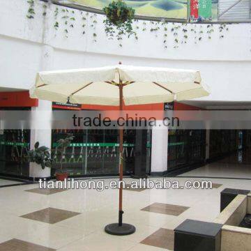 Promotion! Patio Deluxe Wooden Umbrella