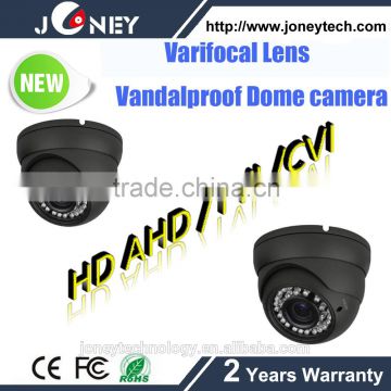 Vorifocal Lens Vandalpfoof CCTV Secret Dome Camera with 2.8-12mm Manual zoom ICR Lens