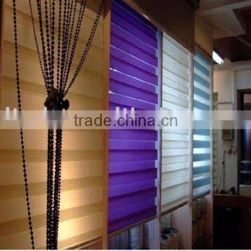 High Quality Finished Various Colors Zebra Blinds