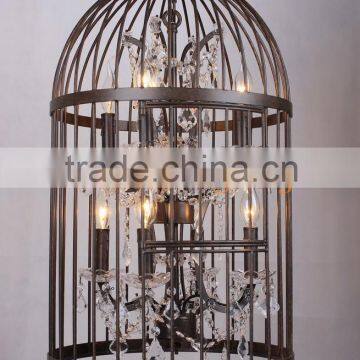 MC2079-4+4 Medium Size Birdcage Maria Theresa Antique Furniture Crystal Lighting Chandelier