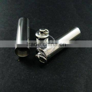 10x45mm 316L Stainless Steel Perfume Tube Box Screw Top Wish Vial Pendant Charm DIY Jewelry Supplies 1820248 photo-5
