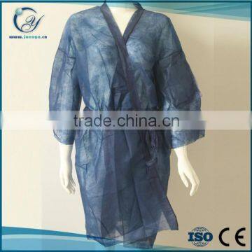 PP Nonwoven Disposable Kimono Short Sleeves With Pocket photo-2