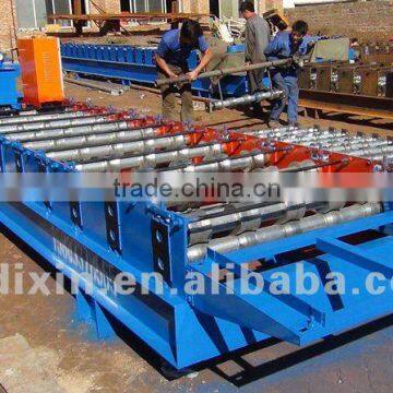 manufacturer Galvanize Trapezoidal Profile Metal Wall Plate Cold Roll Forming Machine roll former metal sheet rolling machine