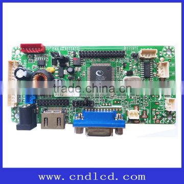 HDMI VGA USB 2*AV Universal Car LCD Display Monitor Mother Control Driver main AV Board with Jumper Cap (Hat)