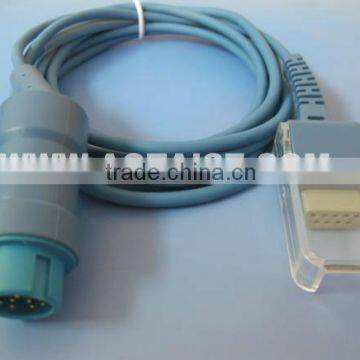 Round Pin>DB9 Spo2 Extension Cable for Medical Cable