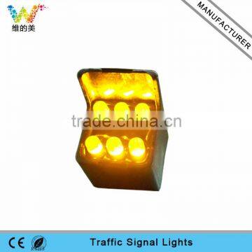 26mm square design yellow LED pixel cluster traffic parts