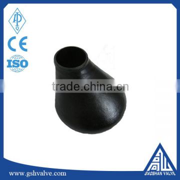 ANSI B16.9 black color carbon steel eccentric reducer