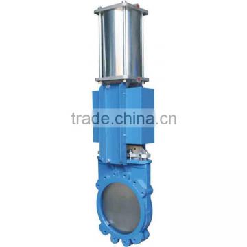 high quality flanged automatic pneumatic knife gate valve 316