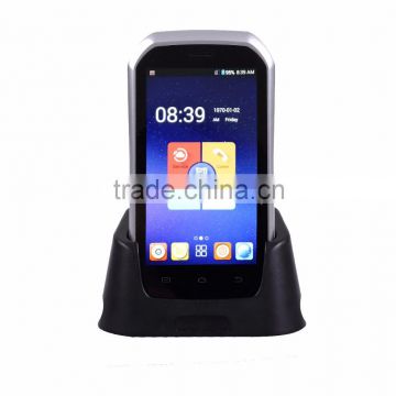 resolution Android PDA/mobile computer with laser 1D 2D qr scanner wifi bluetooth SIM card GPS for healthcare industry