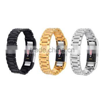 Stainless Steel Watchband For Fitbit Charge 2 HR Band Bracelet Strap for Fitbit Charge 2 Activity Wristband Black