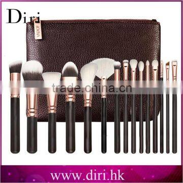 new design rose gold professional makeup brushes for women