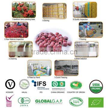 Organic Quicking Frozen Hawthorn Berry Fruit photo-5