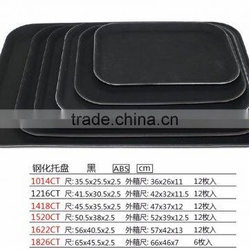 Factory Direct Non Slip Plastic Serving Tray With Fiberglass Art photo-4