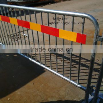 2220x1100mm construction Modular Portable barricade 360 degr welded steel with 3M reflective tape