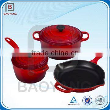 OEM high quality enamel cast iron pot