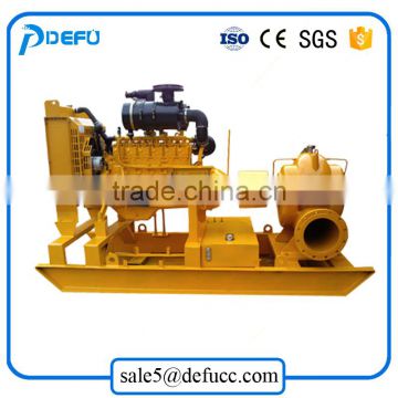 High Capacity Water Cooled Diesel Engine Flood Pump In Thailand Project