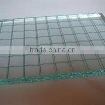 wave welded mesh/welded mesh for wired glass