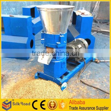 Large stock flat die pellet mill