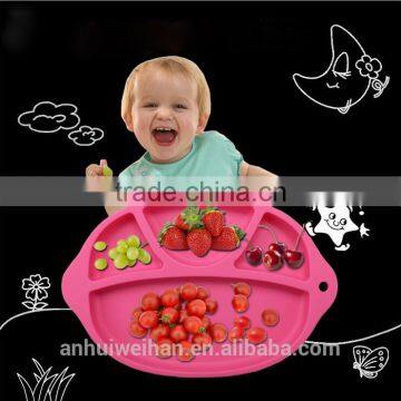 High Quality Lovely Waterproof Silicone Fruit Plate