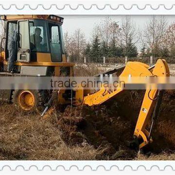 AS790 4x4 Backhoe Loader With Price 7.9ton 1.5CBM 0.3CBM 83kW AC Pilot Joystick