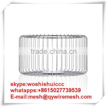 Stacking wire mesh basket wire storage baskets