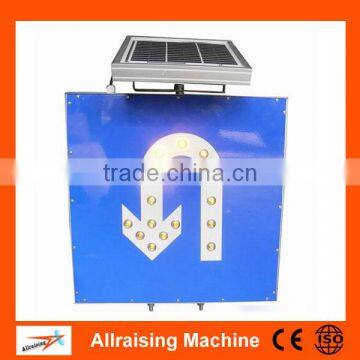 High Aluminum LED Solar U-turn Road Sign photo-2