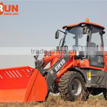 Qingdao Everun ER15 Small Front End Loader With Multi-Function Accessories photo-3